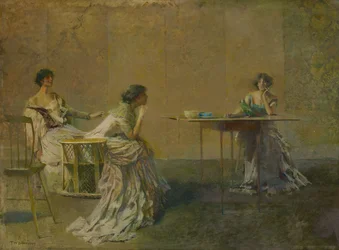 Der Klatsch, ca. 1907